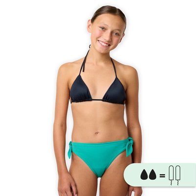 Bas de maillot de bain menstruel à nœuds étanche - Culotte Ado - Flux moyen SMOON