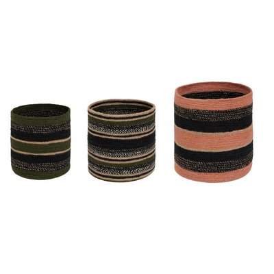 Set de 4 paniers jute ATMOSPHERA