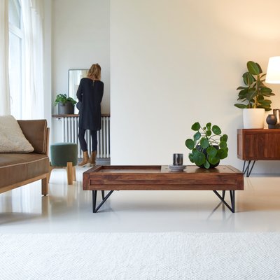 Table basse rangement en palissandre massif BONNIE TIKAMOON