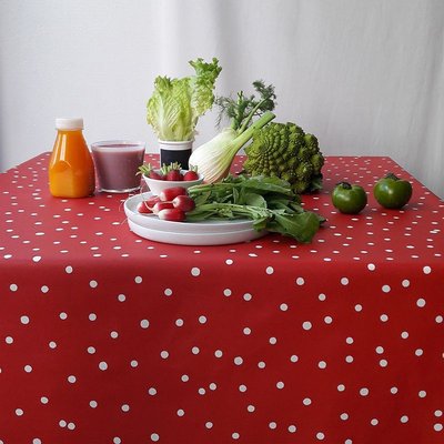 Nappe enduite ronde ou ovale CONFETTIS FLEUR DE SOLEIL