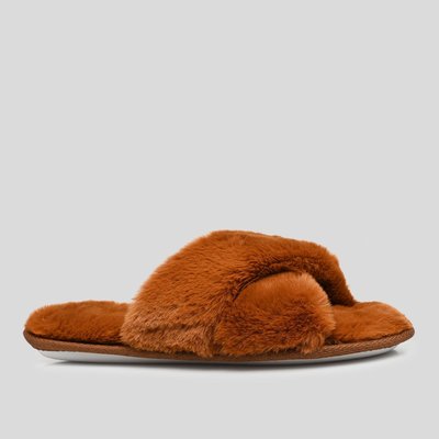 Mules croisées en fausse fourrure MONOPRIX KIDS