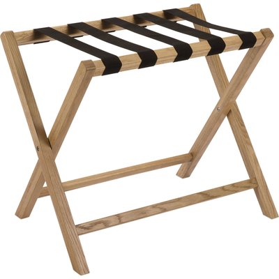 Porte valise en chêne élégant pour chambre ou hôtel RECOLLECTION
