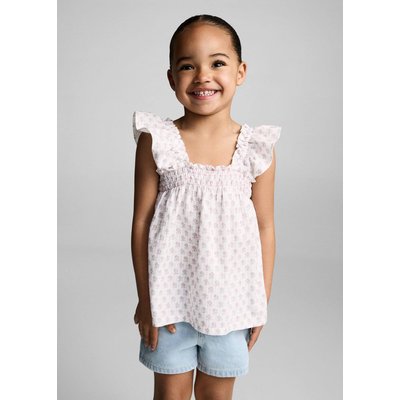 Blouse brodée volants MANGO BABY