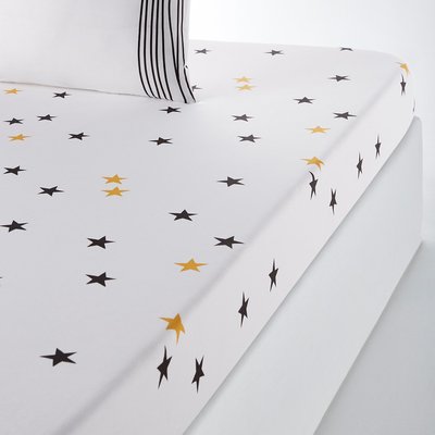 Drap housse pur coton, Fringe LA REDOUTE INTERIEURS