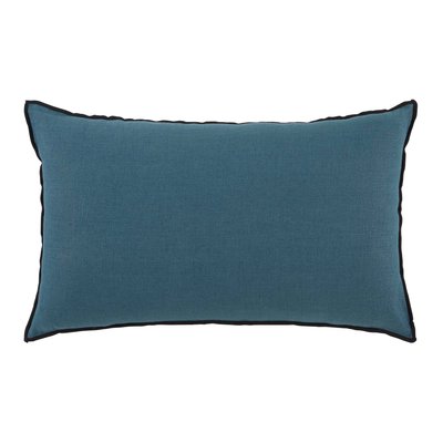 Lot de 2 taies d'oreiller en 100% lin lavé légèrement froissé, 65x65 cm  CARLINA MADURA