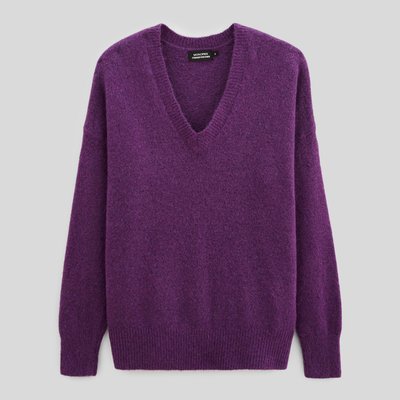 Pull violet clair femme online