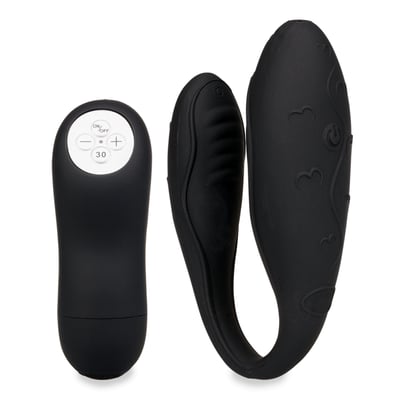 Stimulateur couple Lov'Inside™ télécommandé - noir LOVE AND VIBES