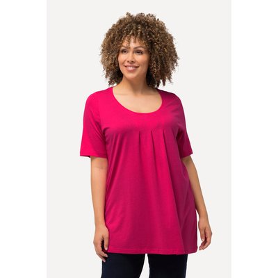 T-shirt en modal. Plis fantaisie ULLA POPKEN