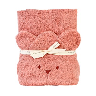 Cape de bain coton bio OURSON LITTLE CREVETTE