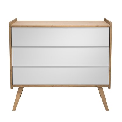 Commode 3 tiroirs L100 cm - Vintage CALICOSY