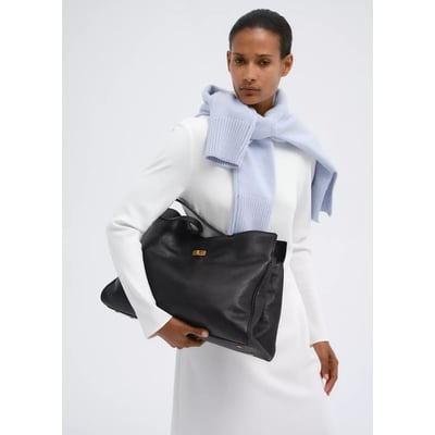 Robe longue à manches longues MANGO