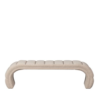Banc en tissu L160cm- TRAFFIC BEPUREHOME
