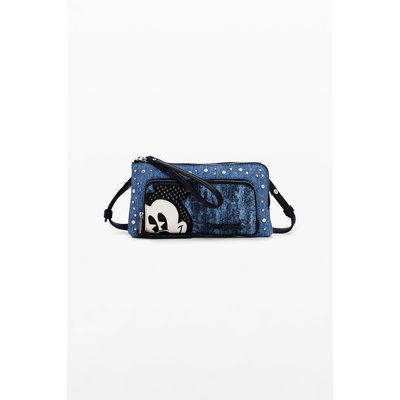 Desigual - Porte-monnaie L en denim Mickey Mouse DESIGUAL