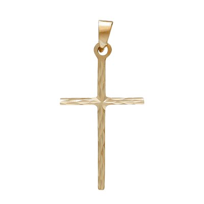 Croix en or 375 CLEOR