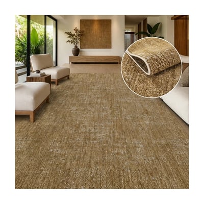 Tapis kilim faux uni, tissage authentique, design épuré, DUCCA UN AMOUR DE TAPIS