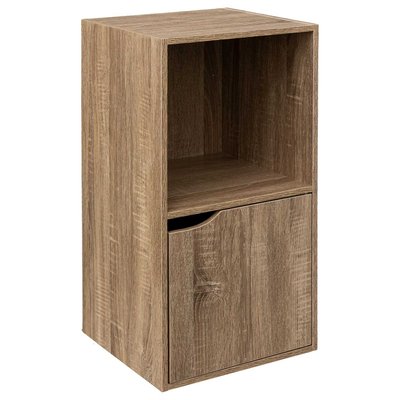 Etagère 2 cases Mix n'modul 1 porte ATMOSPHERA