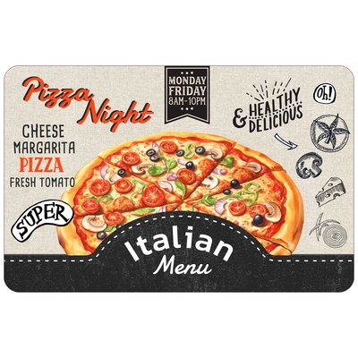 Set de table Pizza DOUCEUR D'INTÉRIEUR