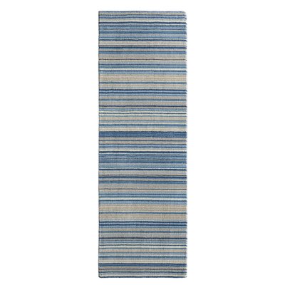 Ombre Stripe Patterned Runner in 100% Wool SO'HOME