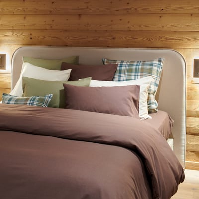 Housse De Couette Uni Flanelle - UNIS FLANELLE TRADITION DES VOSGES