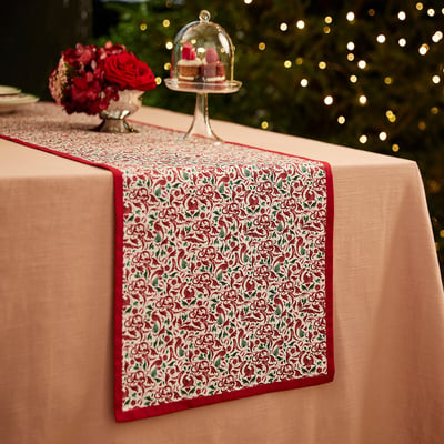 250cm Christmas Tree Yuletide Table Runner SPODE