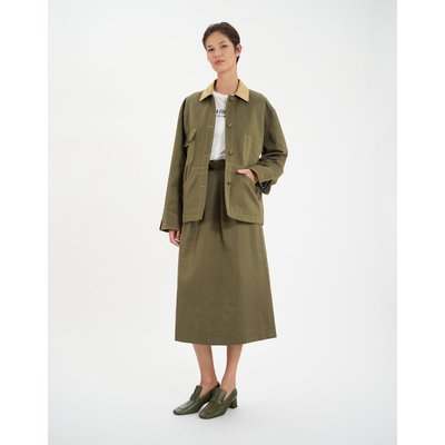 Veste de travail Melchior en coton kaki INES DE LA FRESSANGE PARIS