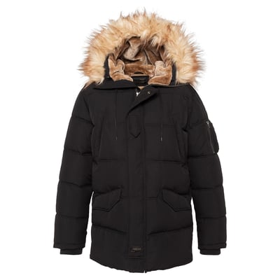 Parka à capuche avec imitation fourrure amovible SCHOTT