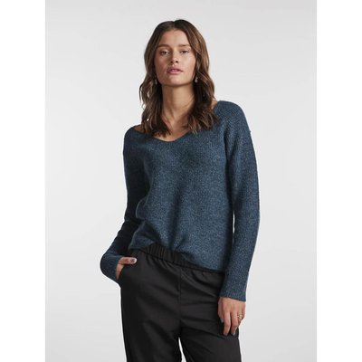 Pull col v en fine maille PIECES