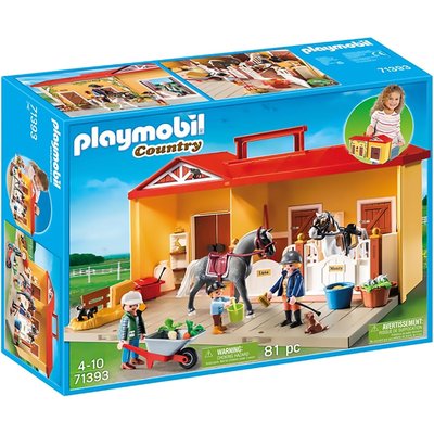 Country Écurie transportable PLAYMOBIL