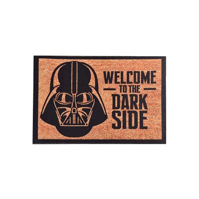 Paillasson en PVC 40 x 60 cm Door Dark Side HANAH HOME