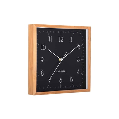 Horloge Murale Bambou NEAT CUADRADO KARLSSON