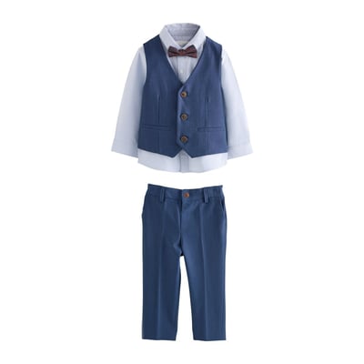 Gilet, chemise, pantalon et nœud papillon NEXT