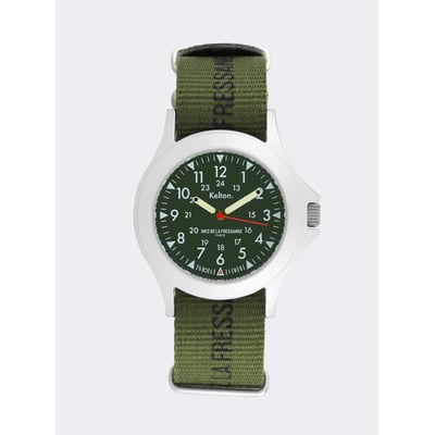 Montre Solaire Field kaki Kelton x Ines de la Fressange Paris INES DE LA FRESSANGE PARIS