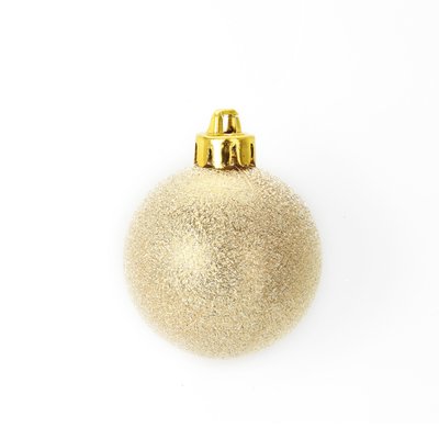 Set de 6 boules chic noel DOUCEUR D'INTÉRIEUR