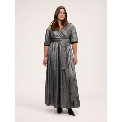 Robe croisée avec cut out FIORELLA RUBINO