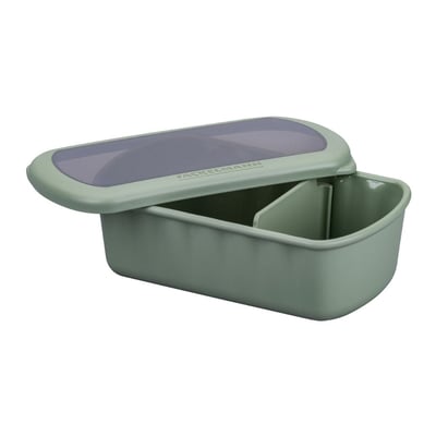 Lunchbox Verte à compartiment réglable 1 litre sans BPA STORAGE FACKELMANN