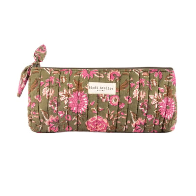 Trousse écolier en coton matelassé BINDI ATELIER