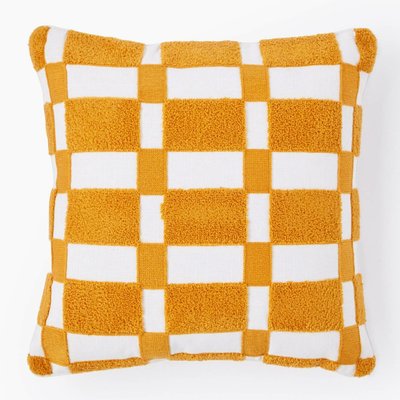 Coussin carré, 45x45cm, 100% coton MONOPRIX MAISON
