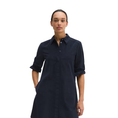 Robe chemisier large en qualité velours côtelé MARC O'POLO