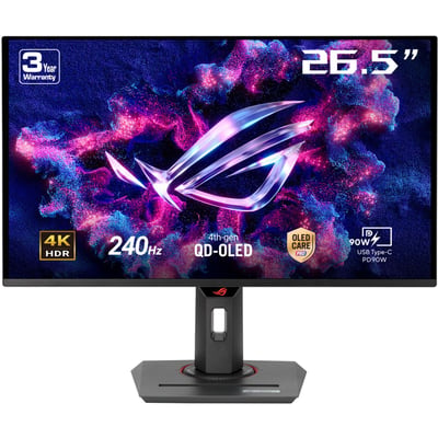 Ecran PC Gamer XG27UCDMG 27" 4K 240Hz QD-OLED HDR10+ HDMI 2.1 USB-C 90W G-Sync ASUS