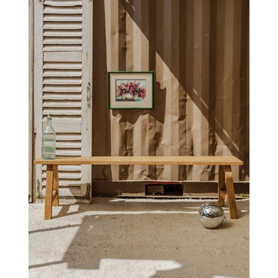 Banc en bois Antoine N°418 - Bon état DEBONGOUT