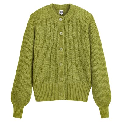 Кардиган из смеси альпаки, Signature AMBROISE LA REDOUTE COLLECTIONS