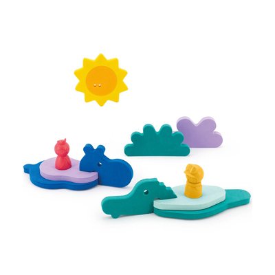 Puzzle de bain Dans la jungle QUUT