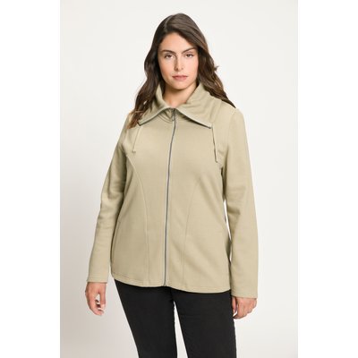 Veste en molleton, col montant drapé ULLA POPKEN