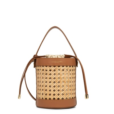 Petit sac seau CANNAGE ROTIN LANCASTER