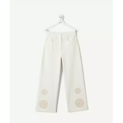Pantalon large avec sequins bas de jambe TAPE A L'OEIL