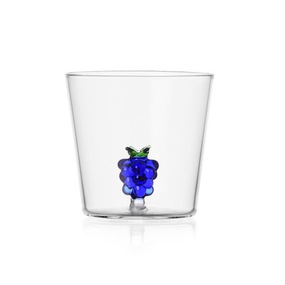 Verre grappe raisin  Fruits and Flowers ICHENDORF