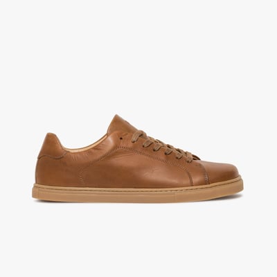 Basket en cuir TALVO - BAREFOOT SNEAKERS BOCAGE