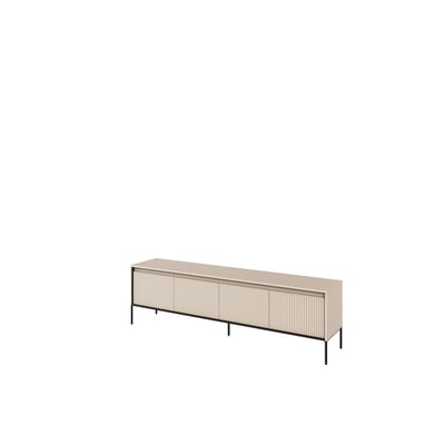 Meuble TV 193 cm panneaux de particules, LENARA BOBOCHIC