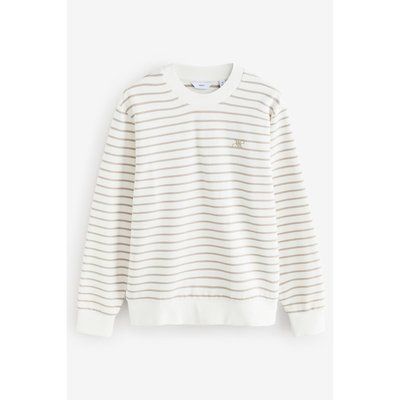 Sweat rayé col rond NEXT