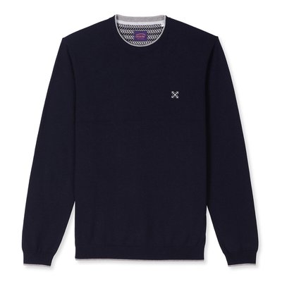 Cotton Essential Jumper with Crew Neck OXBOW